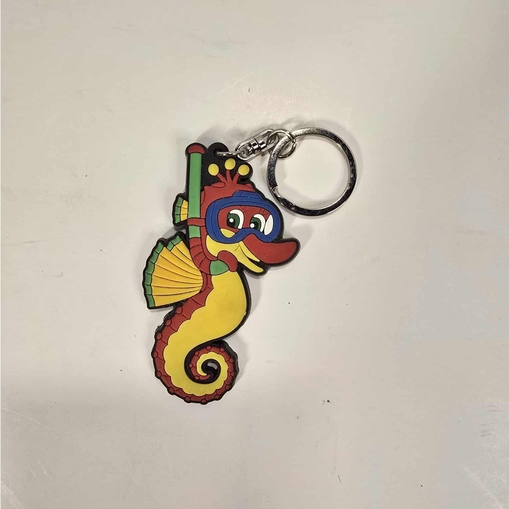 Cute seahorse keychain